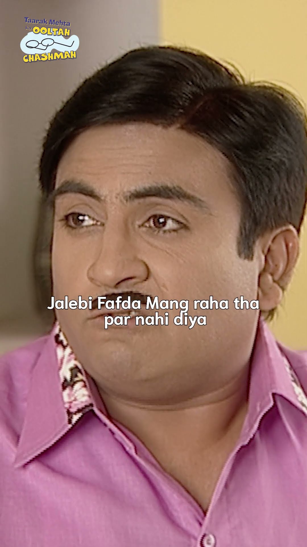 JALEBI FAFDA mang raha tha par nahi diya! #tmkoc #funny #comedy #relatable #shorts #funnyshorts #gym