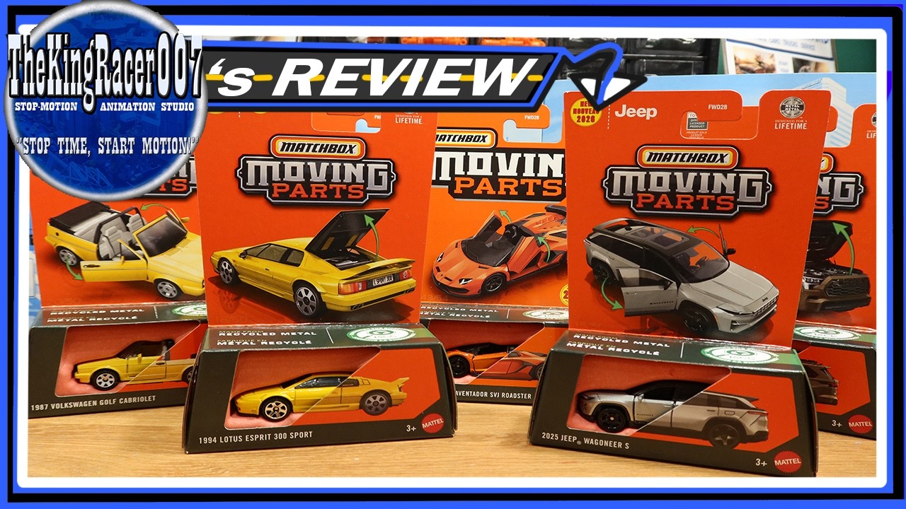 Matchbox moving parts mix 3 (2026) - TKR007's Review - YouTube