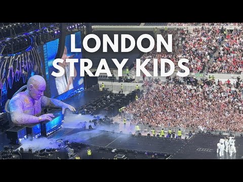 LONDON TOTTENHAM STADIUM EXPERIENCE VLOG | Stray Kids 2025 Live Concert Atmosphere