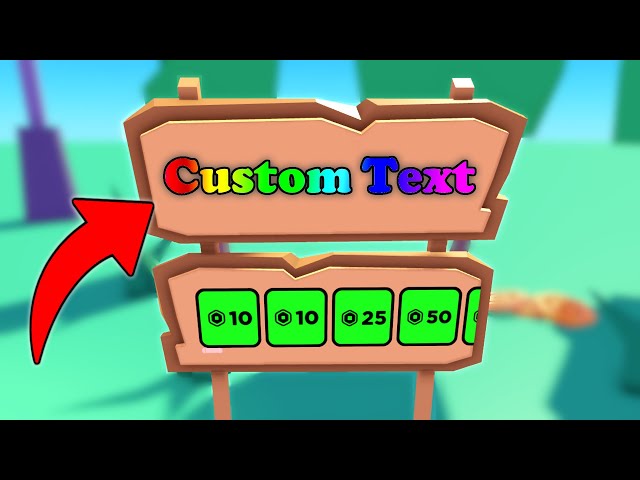 Custom text tutorial! #fyp #foryou #robloxedit #plsdonate