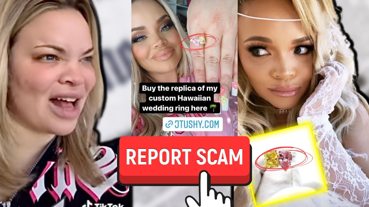 TRISHA PAYTAS SCAMS FANS WITH FAKE OVERPRICED RING JTUSHY.COM