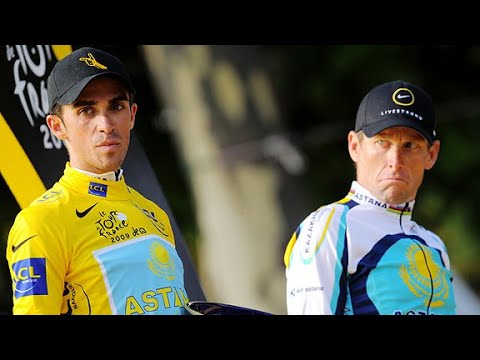 Wideo: Contador i Armstrong ujawniają szczegóły rywalizacji Tour de France 2009