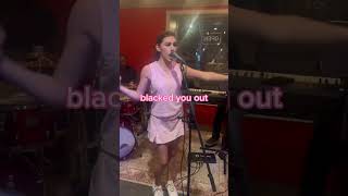 practicing for my single release party and headlining show THIS THURSDAY at Rise Rooftop in Houson!