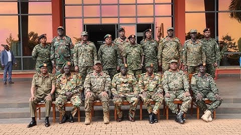 South Sudan Army officials (SSPDF) in Uganda meet UPDF commanders to discuss cross-border security