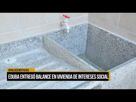 Eduba entregó balance en viviendas de interés social