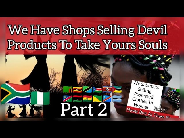 Streets With Shops Selling Devil's Underwears Exposed _ latest African confessions class=