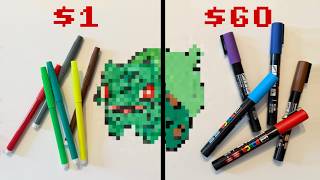 Trying Cheap vs. Expensive Markers!