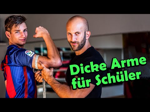 Video: Wie Man Bizeps Baut