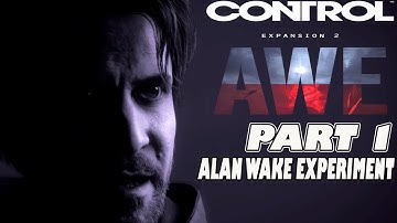 CONTROL AWE DLC "ALAN WAKE" PART 1 Walkthrough Gameplay PC