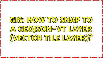 GIS: How to snap to a geojson-vt layer (Vector Tile Layer)?
