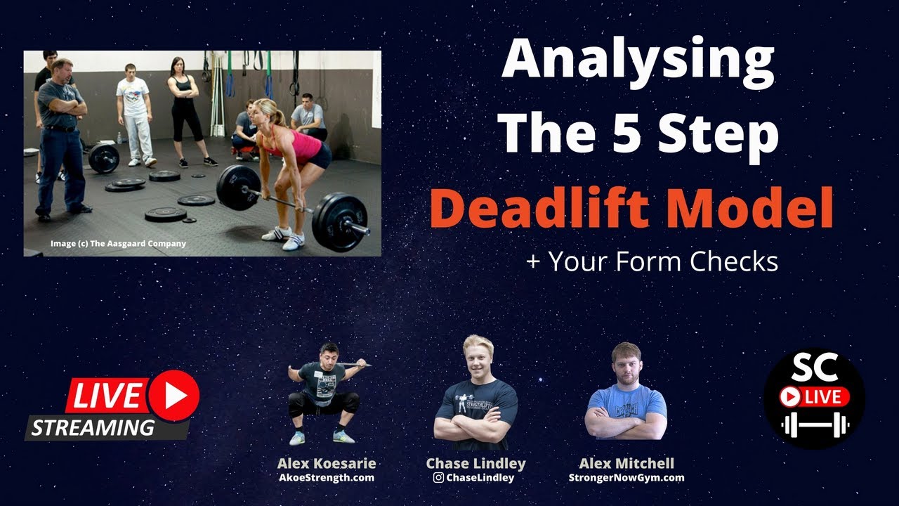 Analysing the Starting Strength 5 Step Deadlift Model YouTube
