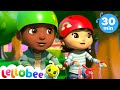 Riding a Bike Song! | +More Lellobee: Nursery Rhymes & Baby Songs | Learning Videos For Kids