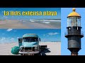 Otra playa imperdible, Balneario Punta Médanos y además el legendario y misterioso faro!