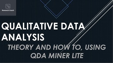 Webinar: Qualitative Data Analysis, Concepts, Codes, and Themes using QDA Miner Lite