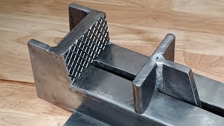 Idea for making a creative shark fin metal clamp.