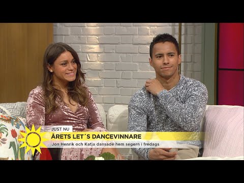 Jon Henrik Fjällgren: "Dansen har hjälpt mig ta avstånd från det som varit dåli - Nyhetsmorgon (TV4)