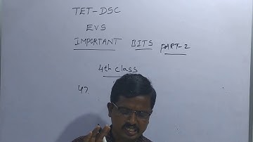 TS #TET #DSC #EVS CONTENT IMPORTANT BITS (TEXTBOOK ORIENTED) (3rd Class to 5th Class ) PART - 2