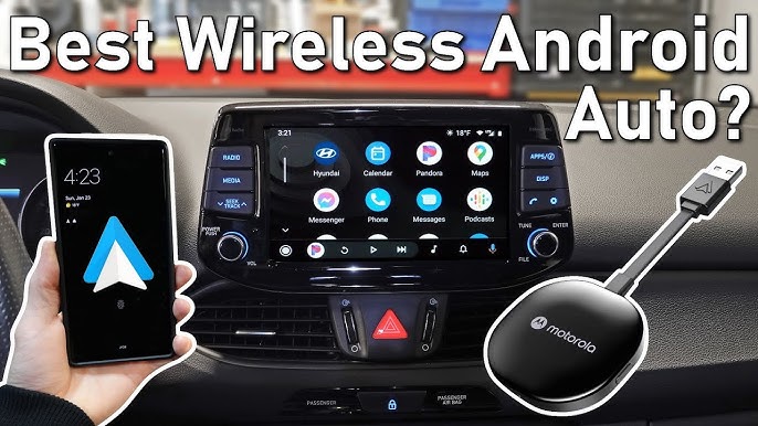 MA1 - Wireless car adapter for Android Auto from Motorola Sound