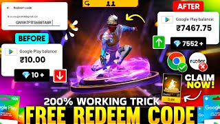 100% Free Redeem Code | Free Redeem Code App | Free Redeem Codes | Free Google Play Redeem Code App