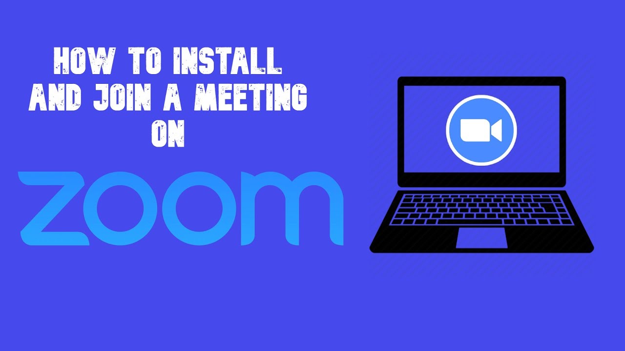 how to install zoom app in my laptop