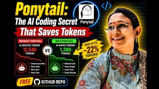 Ponytail GitHub Tutorial Save AI Tokens with Claude Code & Copilot #ponytail #github #viralvideo
