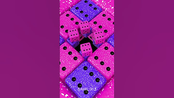 🎲 Infinite Dice Sliding Loop ✨ #animation