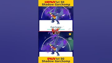 LeveL 50 (Hundo vs Nundo) SHADOW GARCHOMP in Pokemon GO.