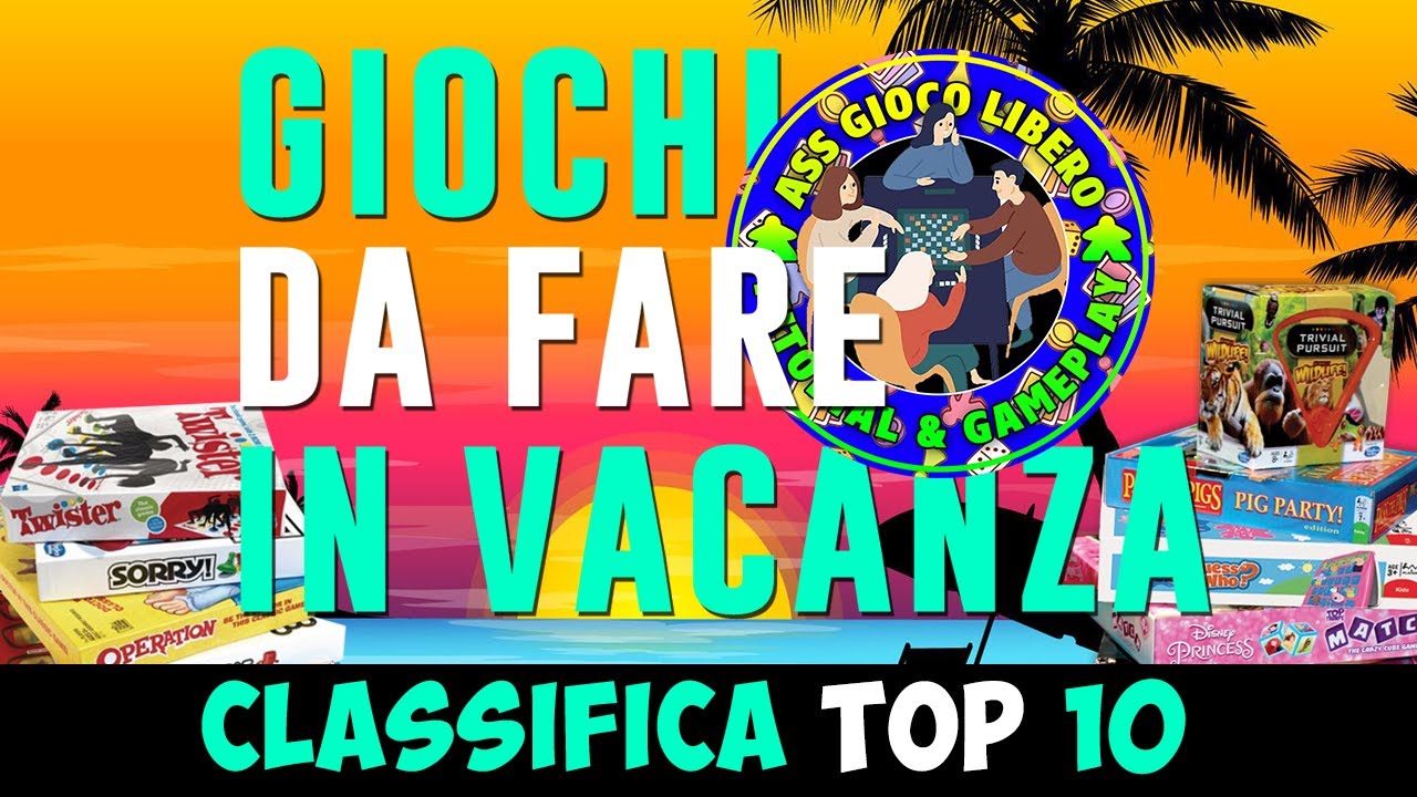 Giochi Da Portare In Vacanza - TOP 10 | Giochi Da Tavolo