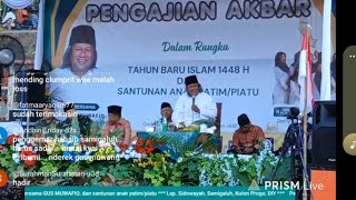 Pengajian MEMPERINGATI Thn BARU ISLAM 1448H, Bersama GUS MUWAFIQ, Lap.Sidowayah, Samigaluh, KP, DIY