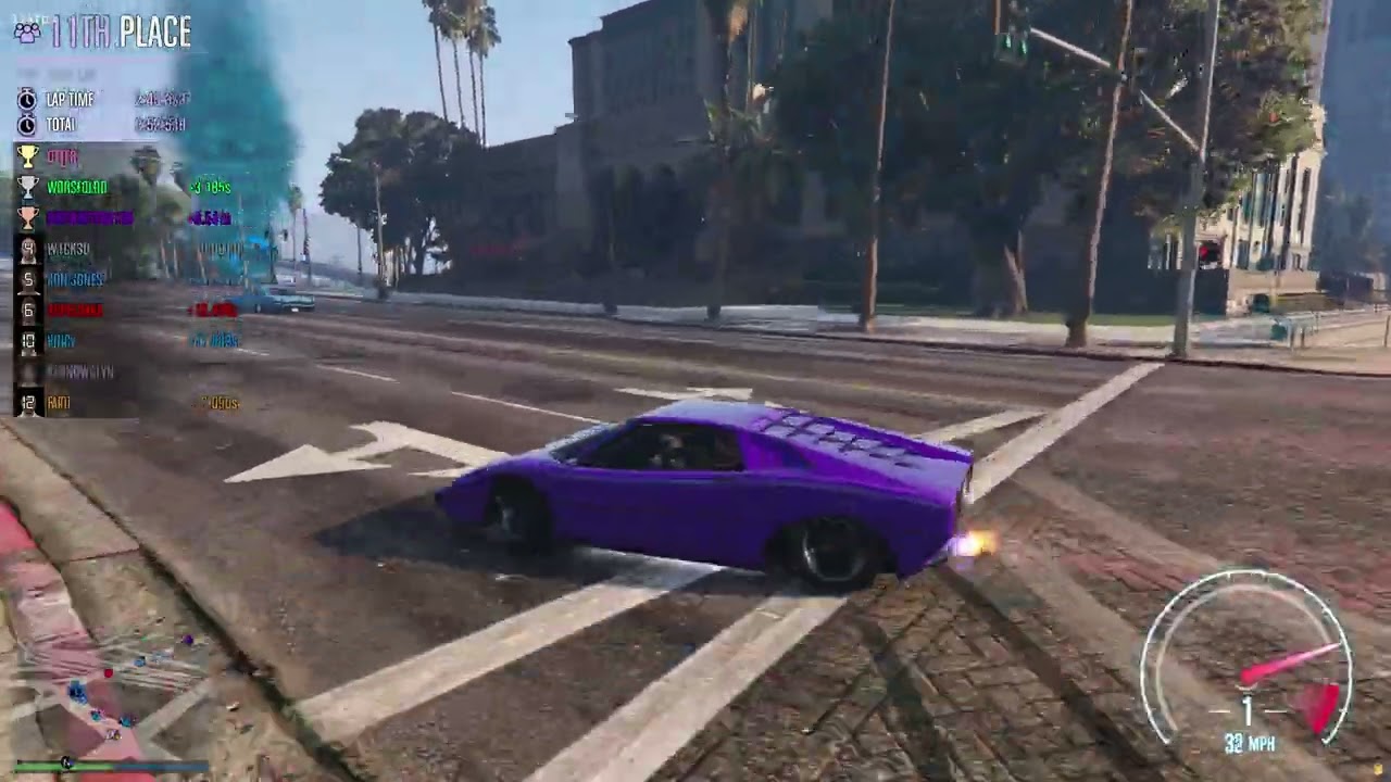 GTA5 FiveM Random races transform, I Hate the Moped