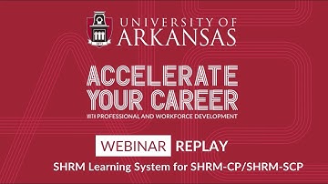 Information Session - SHRM Learning System for SHRM-CP / SHRM-SCP