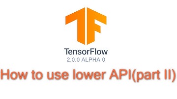 9. วิธีการ train model โดยใช้ tensorflow 2.0 lower API (part II)