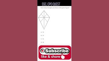 Triangles Counting Figures Reasoning #shorts  #cpo #math #fast #reasoning #ssc #upsc