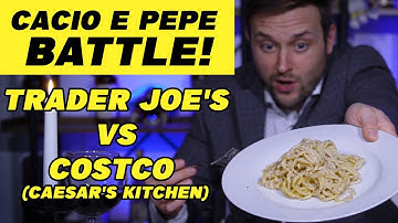 Cacio e Pepe Battle: Trader Joe