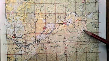 Drainage and Settlement Pattern in a Toposheet | ICSE Geography