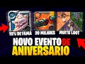 🎉 EVENTO DE ANIVERSÁRIO INSANO! FAMA, LOOT E RECOMPENSAS RARAS!