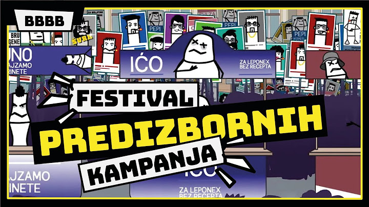 FESTIVAL PREDIZBORNIH KAMPANJA | Suno, Ićo i Džile predstavljaju programe | Animirana serija #BBBB