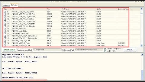 HWK NOT AUTHORISED, USE UPDATE TOOL 100% solution