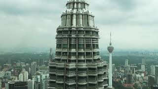 Petronas Twin Towers At the Top