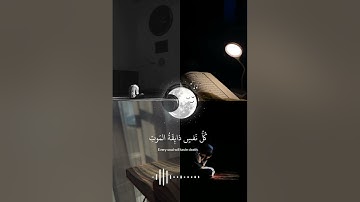 تلاوة خاشعة | "كل نفس ذائقة الموت" بصوت عبد الرحمن مسعد #quran #shortvideo