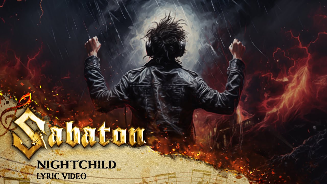 SABATON   Nightchild Official Lyric Video