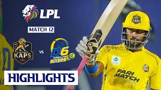 Dambulla Sixers vs Colombo Kaps LPL 2026 Match 12 Highlights