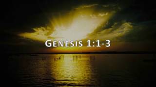 Genesis 1:1-3, Holy Bible, NIV