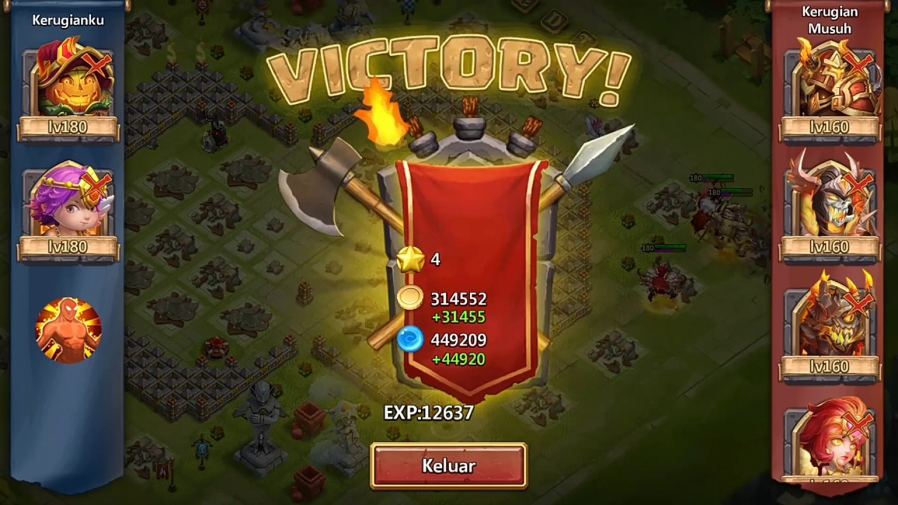 #4 CASTLE CLASH - ANUBIS FIRST EVO GAMEPLAY !!!