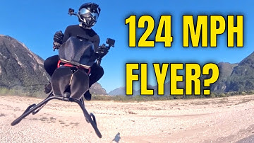 Flying Motorcycle Hits 124 MPH The Jetson Creator’s Next Level Airbike