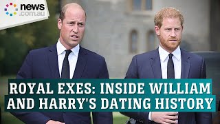 Royal exes: Who did William and Harry date before Kate and Meghan?
