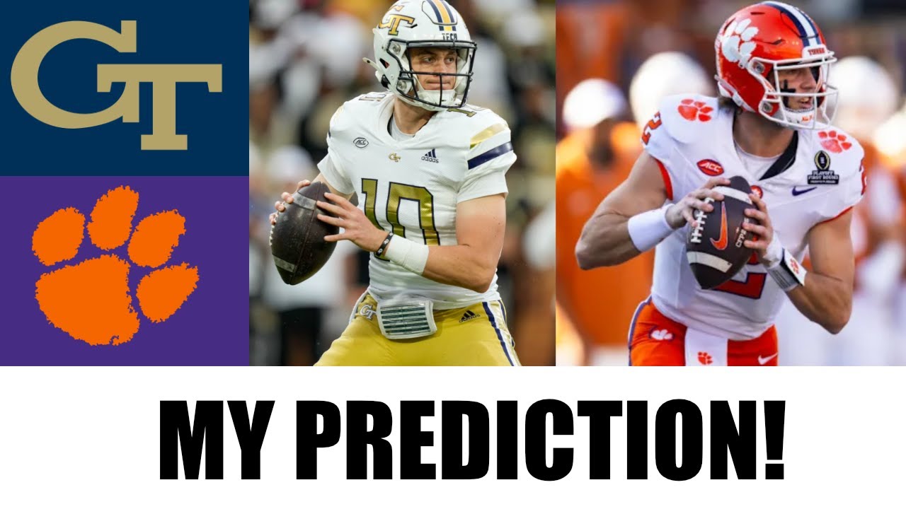 Clemson vs Georgia Tech | 2025 College Football Prediction! - YouTube