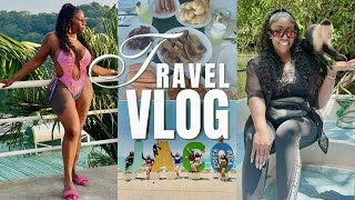 TRAVEL VLOG • GIRLS TRIP TO COSTA RICA • BIRTHDAY GIFT SURPRISE • MONKEY TOUR • LUXURY VILLA