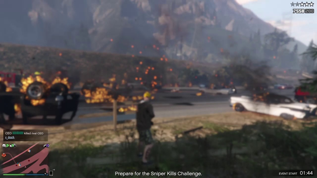 GTA Online: Freeway Airstrike - YouTube