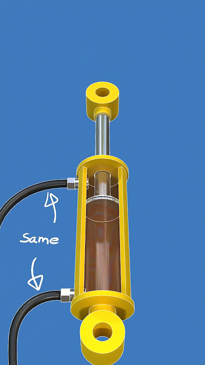 Hydraulic Cylinders Push Harder Than They Pull